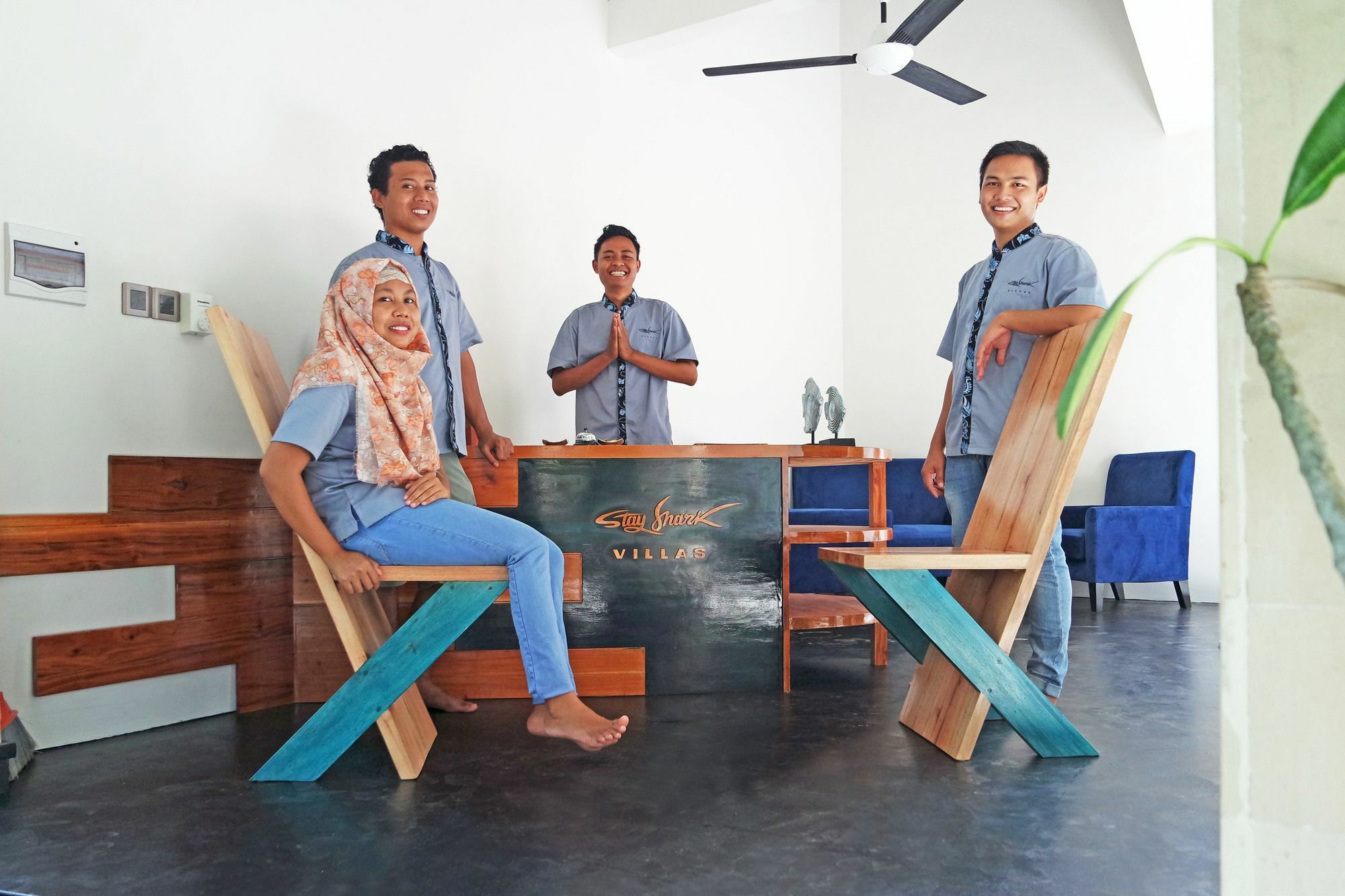 Stay Shark Villas Gili Air Esterno foto